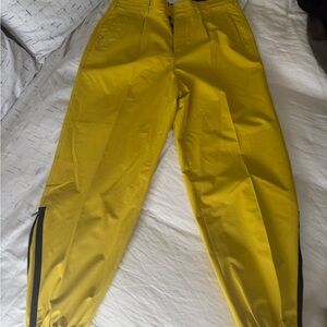 Z Zegna Vibrant Yellow Men's Sweatpants